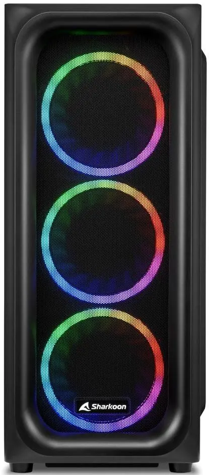 Корпус Sharkoon TK5M RGB (Black) - 3