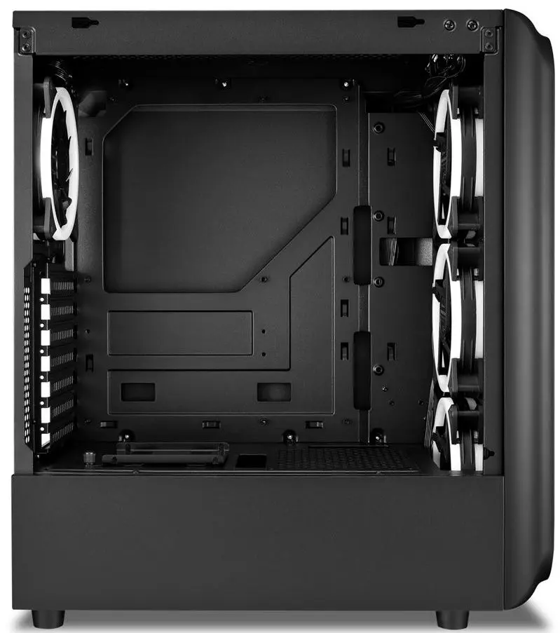 Корпус Sharkoon TK5M RGB (Black) - 7