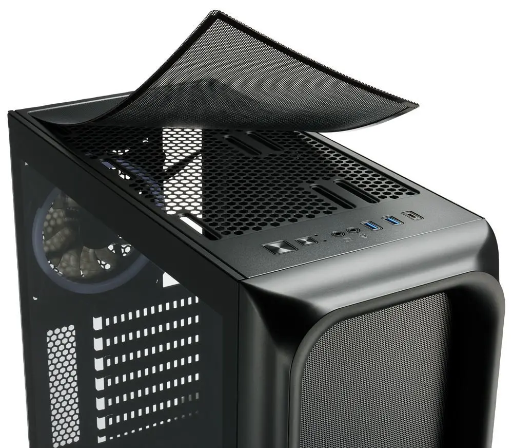 Корпус Sharkoon TK5M RGB (Black) - 9