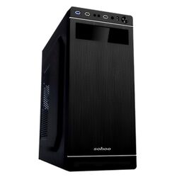 Case Sohoo ATX 5907BS 500W (Black/Silver) Thumb