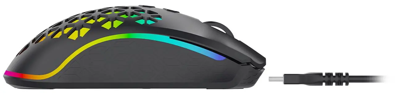 Mouse fara fir Aqirys Polaris (Black)