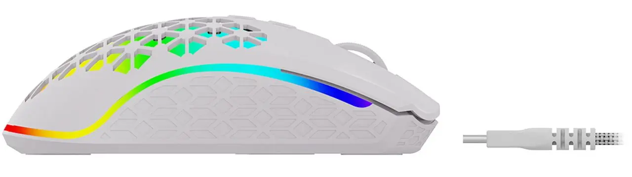 Mouse fara fir Aqirys Polaris (White)