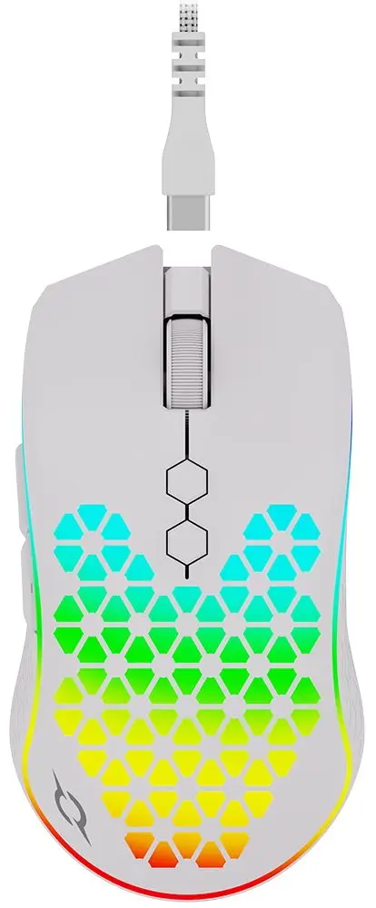 Mouse fara fir Aqirys Polaris (White)