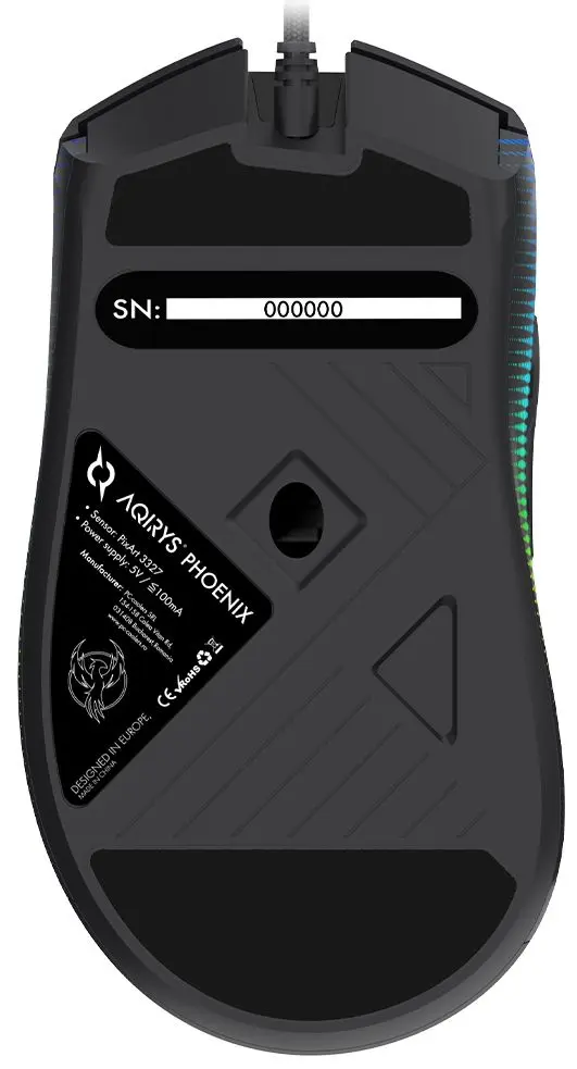 Mouse Aqirys Phoenix (Black)