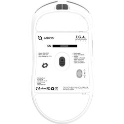 Mouse Aqirys T.G.A. Alpha Dual-Mode (White) Thumb