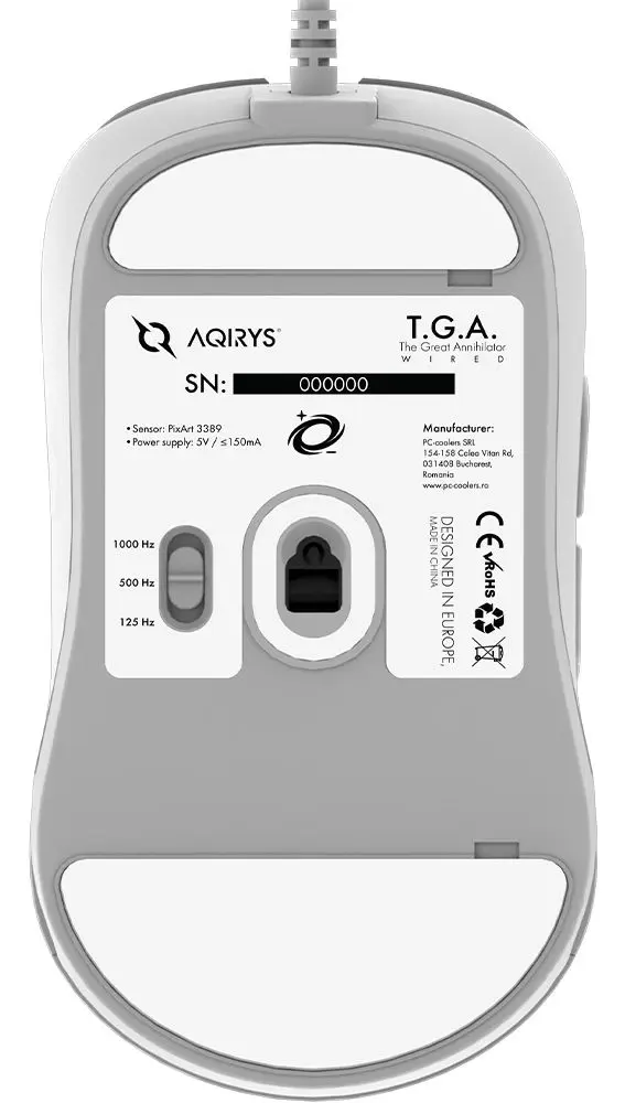 Mouse Aqirys T.G.A. (White)