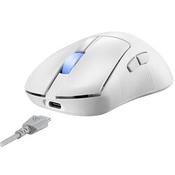 Mouse fara fir Asus ROG Keris II Ace (Moonlight White) Thumb