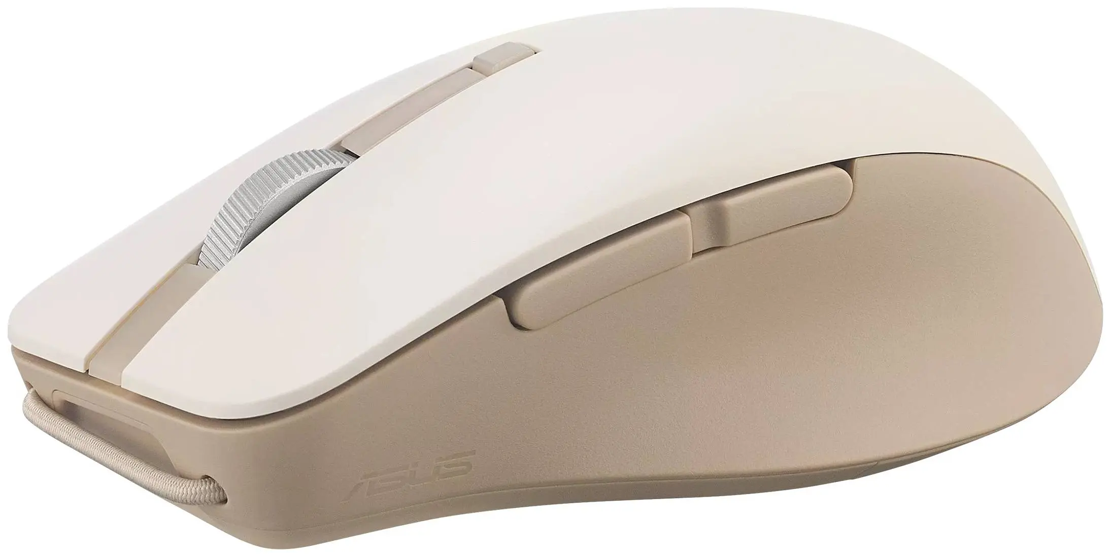 Mouse fara fir Asus SmartO MD200 Silent Plus (Oat Milk) - 2