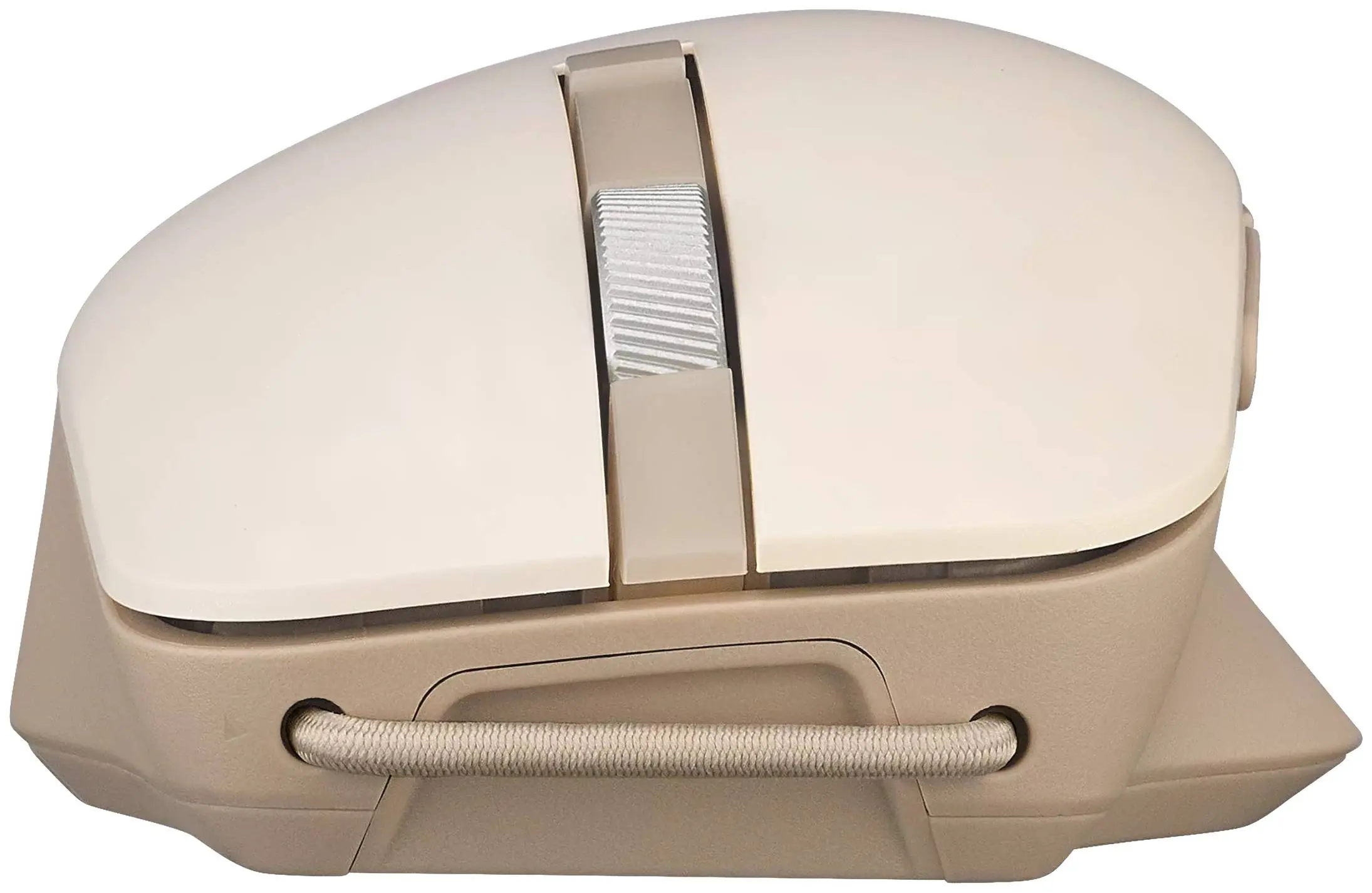 Mouse fara fir Asus SmartO MD200 Silent Plus (Oat Milk) - 5