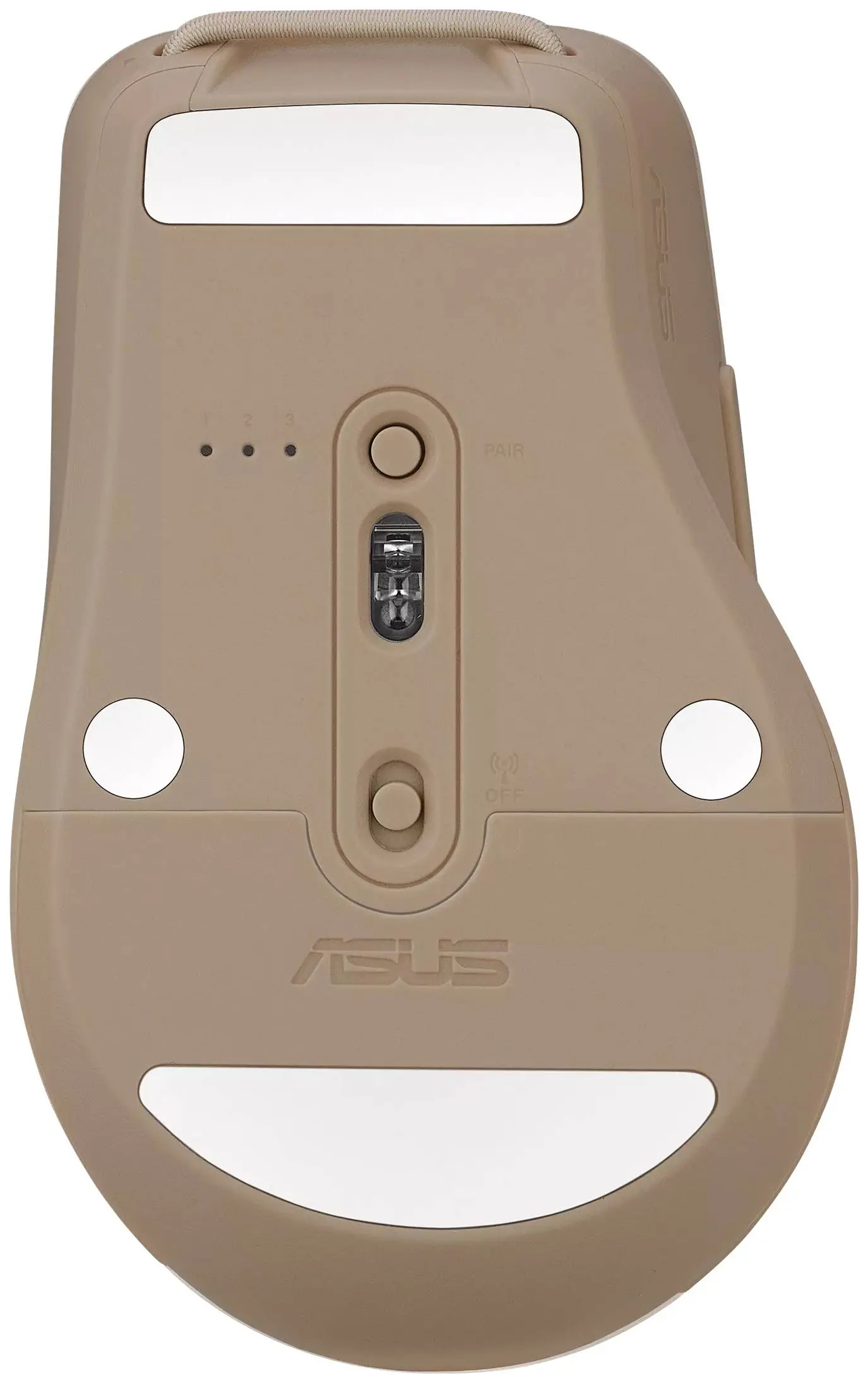 Mouse fara fir Asus SmartO MD200 Silent Plus (Oat Milk) - 6