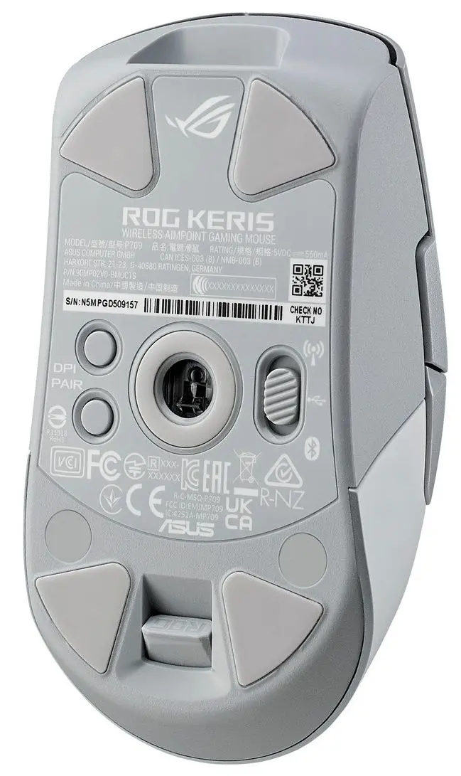 Mouse Asus ROG Keris Aimpoint (White)