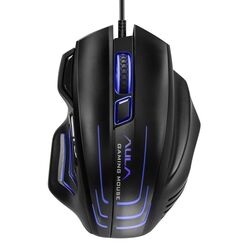 Mouse Aula Ghost Shark Lite (Black)