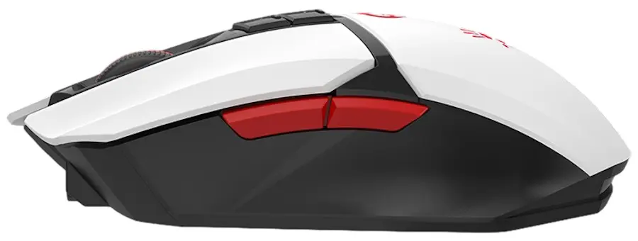 Mouse fara fir Bloody R36 Ultra Naraka (White/Black) - 2