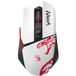 Mouse fara fir Bloody R36 Ultra Naraka (White/Black)