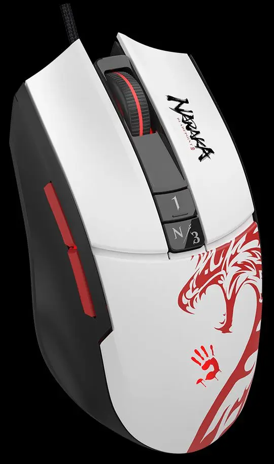 Мышь Bloody L65 Max Naraka (White) - 5