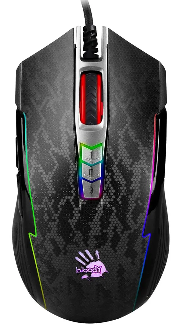 Mouse Bloody P93s (Black)