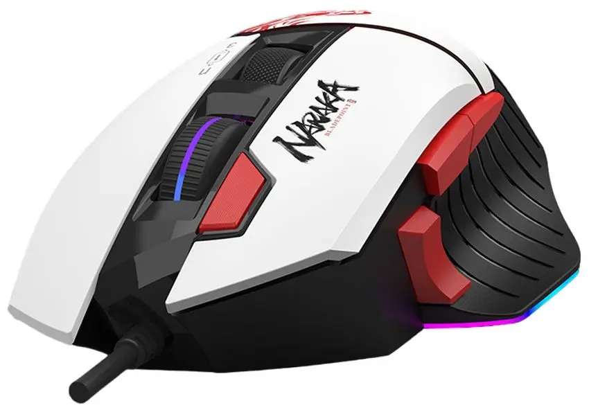 Mouse Bloody W95 Max Naraka (White/Black) - 2