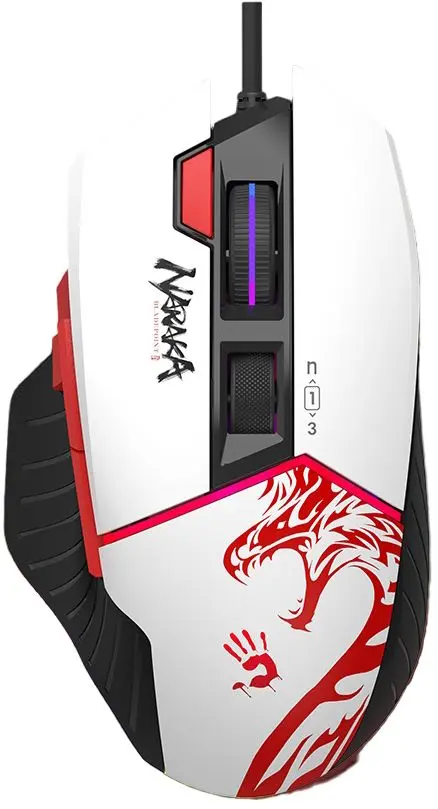 Mouse Bloody W95 Max Naraka (White/Black)