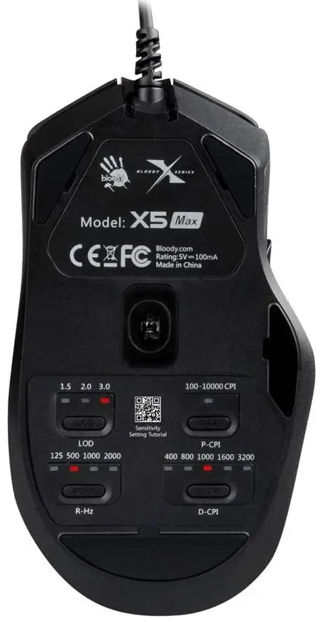 Мышь Bloody X5 Max (Black)