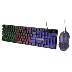 Set tastatura + mouse Blow LED Trigger 84-219 (Black)