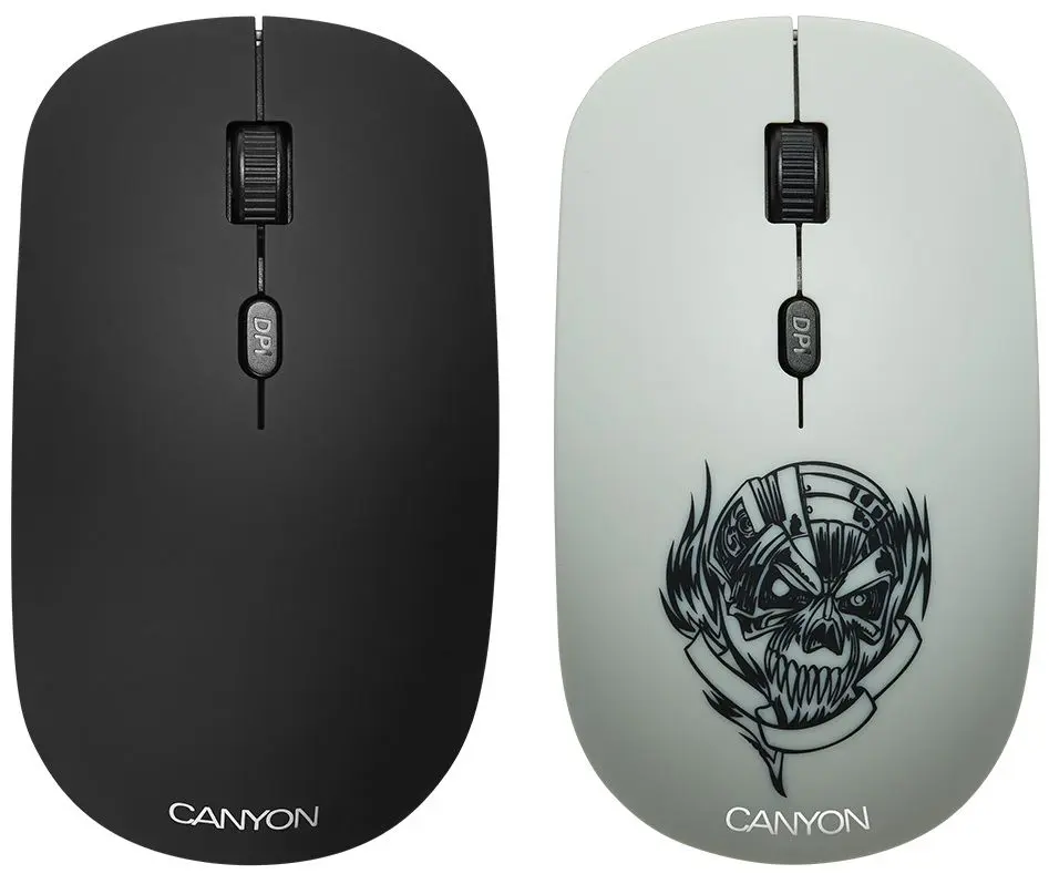 Mouse fara fir cu panou detașabil Canyon CND-CMSW401MC Metallica (Black)