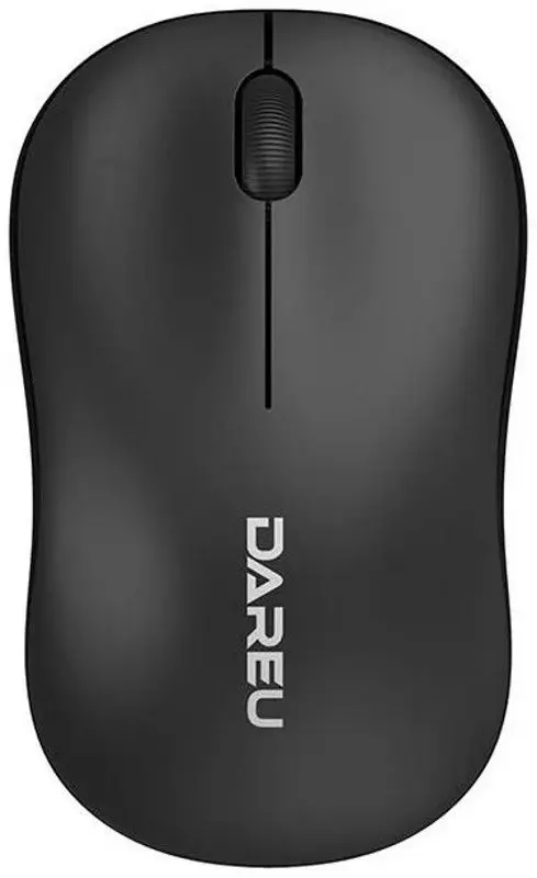 Mouse fara fir Dareu LM106 2.4G 1200 DPI (Black)