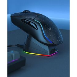 Беспроводная мышь + зарядная станция Dareu A950 (Black) Thumb