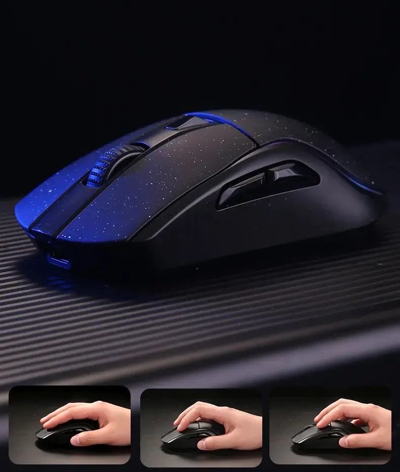 Беспроводная мышь + зарядная станция Dareu A950 (Black) - 8