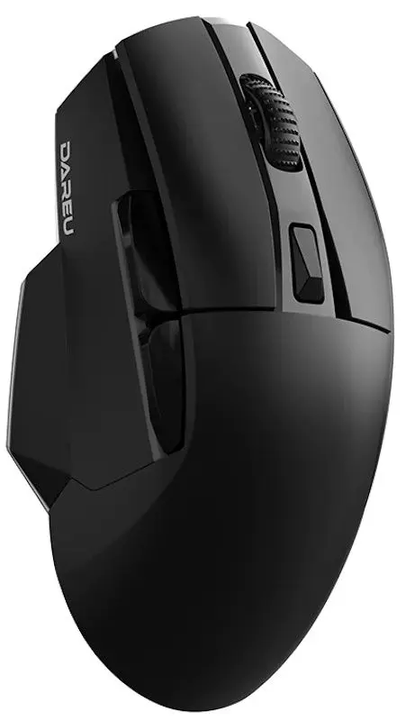 Беспроводная мышь + зарядная станция Dareu A955 (Black) - 2