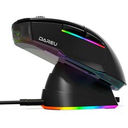 Беспроводная мышь + зарядная станция Dareu A955 (Black) Thumb