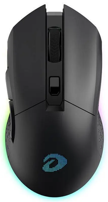 Беспроводная мышь + зарядная станция Dareu EM901X 2.4G (Black) - 3