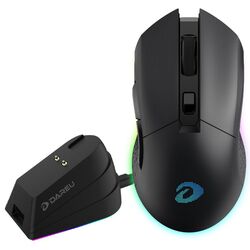 Mouse fara fir + statie de incarcare Dareu EM901X 2.4G (Black)