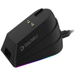 Беспроводная мышь + зарядная станция Dareu EM901X 2.4G (Black) Thumb