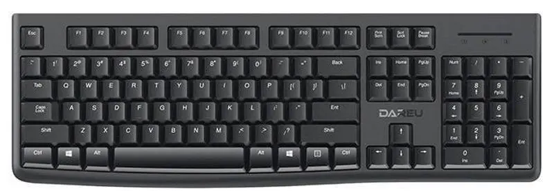 Set tastatura + mouse fara fir Dareu MK188G (Black) - 2