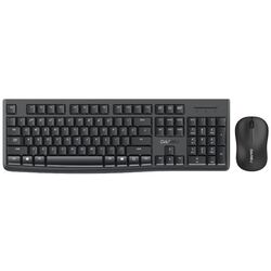 Set tastatura + mouse fara fir Dareu MK188G (Black)
