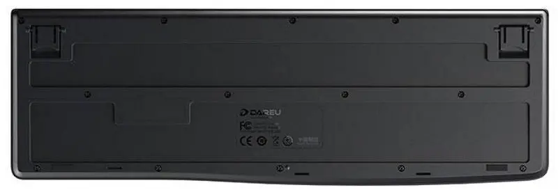 Set tastatura + mouse fara fir Dareu MK188G (Black) - 6