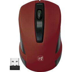 Mouse fara fir Defender #1 MM-605 (Red/Black) Thumb