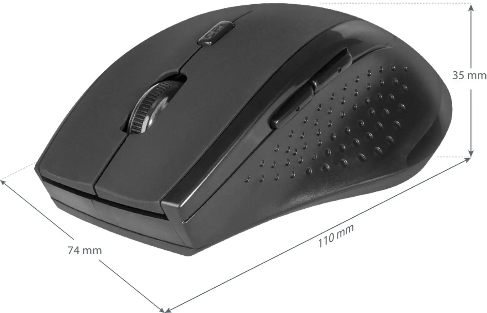 Mouse fara fir Defender Accura MM-365 (Black) - 5