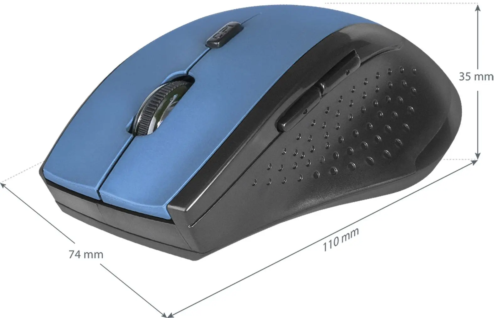 Беспроводная мышь Defender Accura MM-365 (Blue/Black) - 5