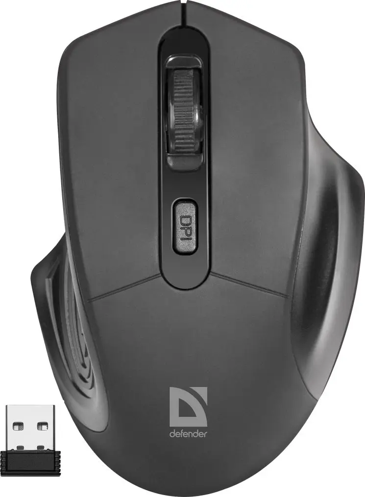 Mouse fara fir Defender Datum MB-345 (Black)