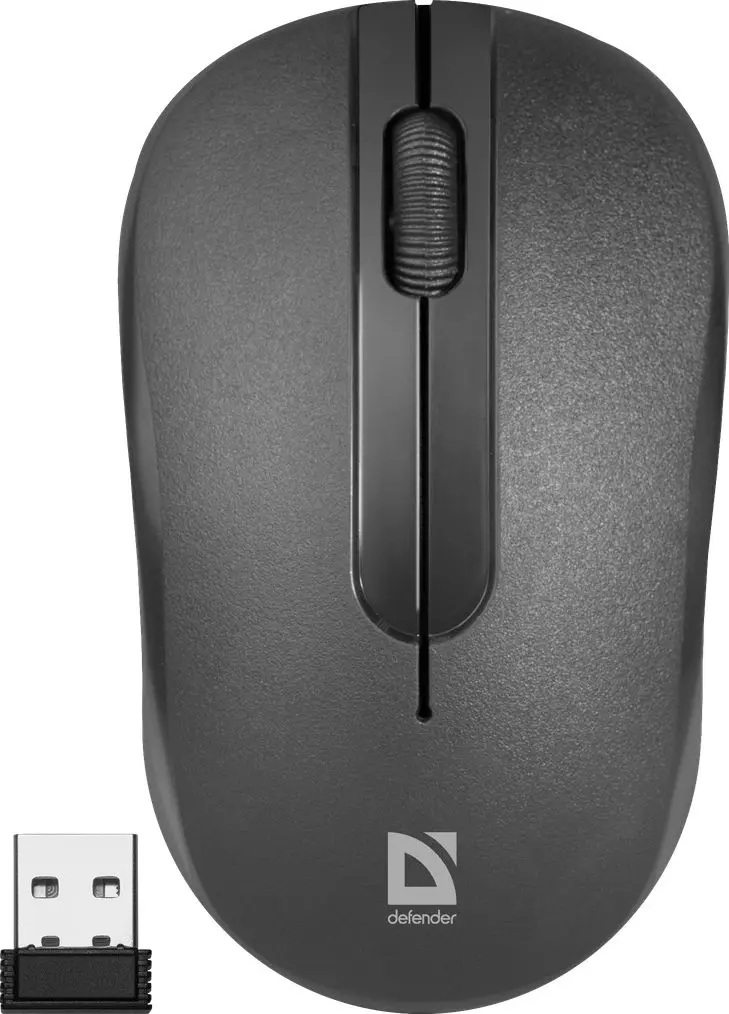 Mouse fara fir Defender Datum MM-285 (Black)