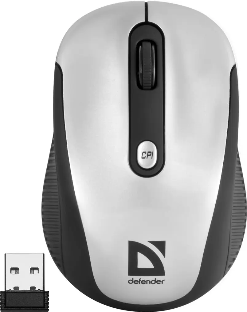 Mouse fara fir Defender Optimum MS-125 (Grey) - 4