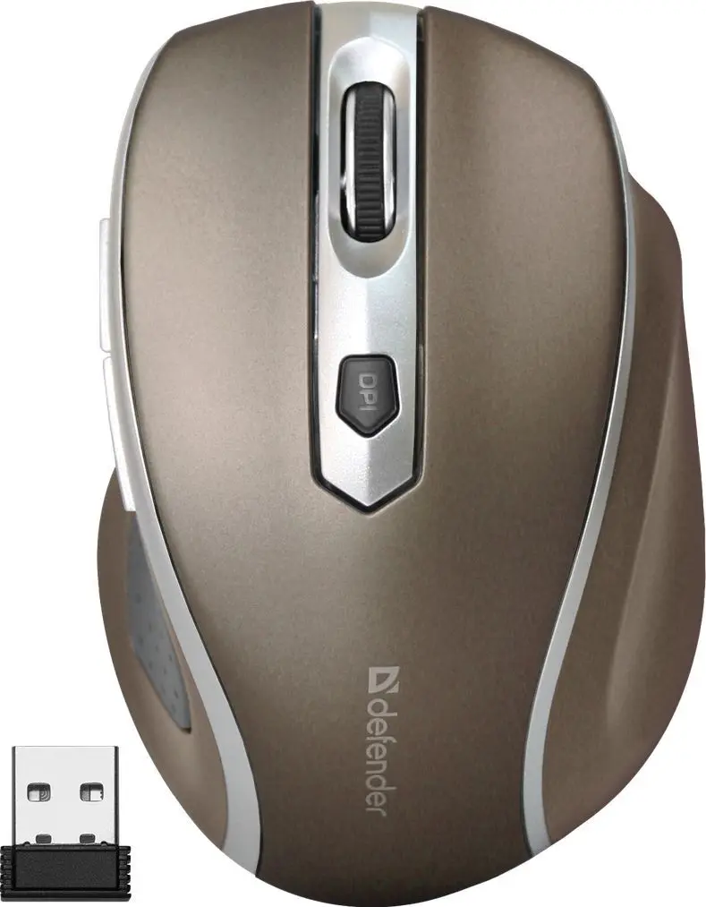 Беспроводная мышь Defender Safari MM-675 (Brown) - 3