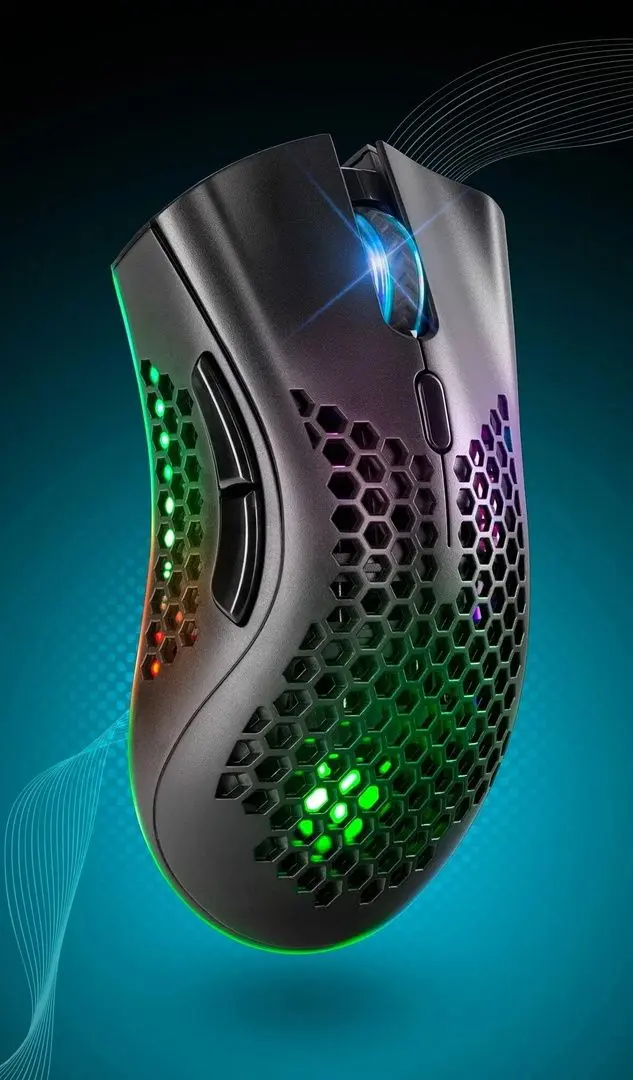 Mouse fara fir Defender Warlock GM-709L (Black)