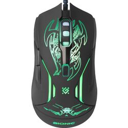 Комплект мышь + коврик Defender Bionic GM-250L (Black) Thumb
