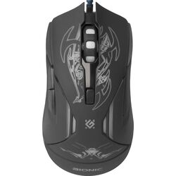 Комплект мышь + коврик Defender Bionic GM-250L (Black) Thumb