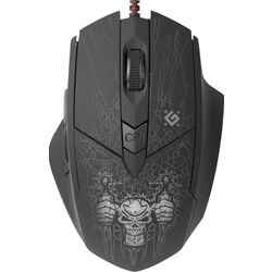 Комплект мышь + коврик Defender Doom Fighter GM-260L (Black) Thumb
