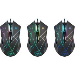 Set mouse + covoras Defender Forced GM-020L (Black) Thumb
