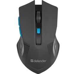 Mouse Defender Accura MM-275 RF (Black/Blue)