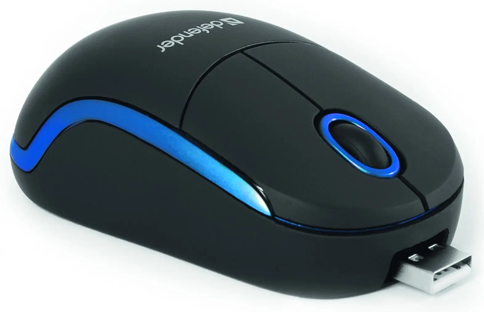 Мышь Defender Discovery MS-630 (Black/Indigo) - 2